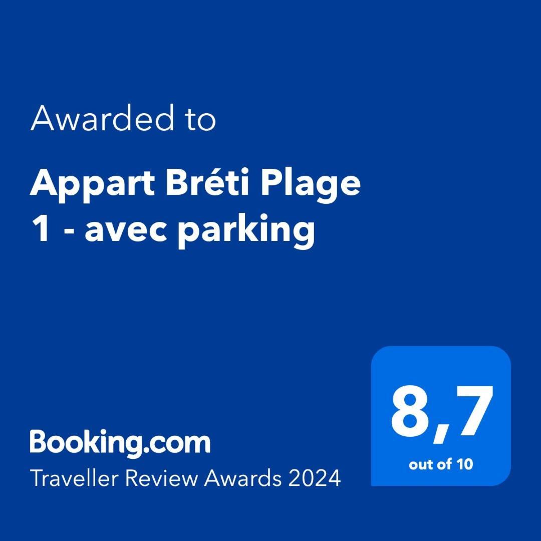 Appart Breti Plage 1 Avec Parking - 50M De La Plage Бретиньоль-сюр-Мер Экстерьер фото